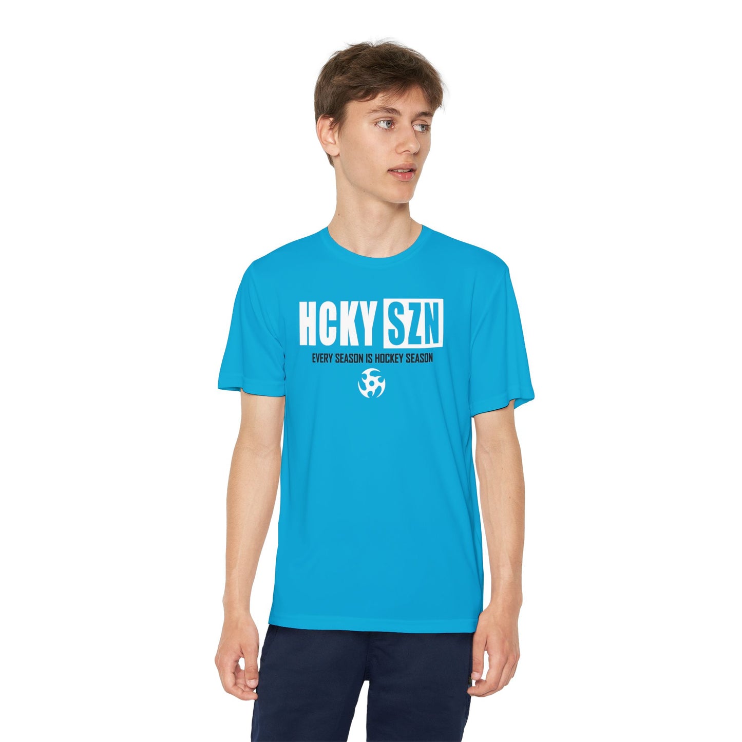 Every Season is HCKY SZN Youth Competitor Tee (White Logo) - Various Colors