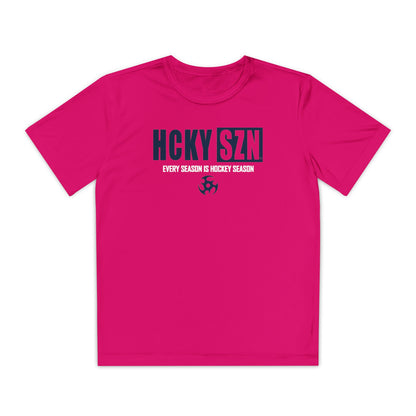 Every Season is HCKY SZN Youth Competitor Tee (Navy Logo) - Various Colors