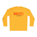 HCKYSZN (All Gas) Long Sleeve Adult Performance Tee - Gold/Orange/Black