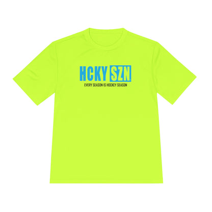 Every Season is HCKYS Performance Tee - Sky Blue Logo