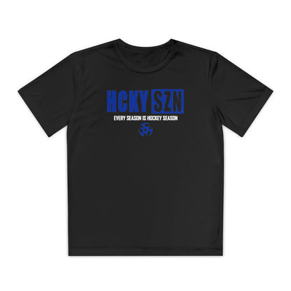 Every Season is HCKYSZN Youth Competitor Tee (Royal Blue Logo) - Various Colors