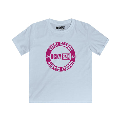 Copy of Youth Circle SZN Softstyle Tee (Raspberry Logo) - Various Colors