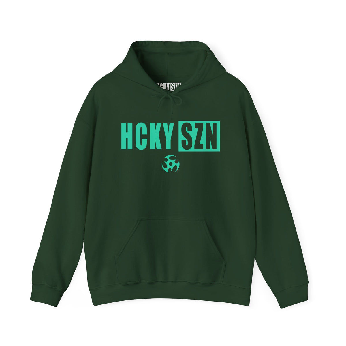 HCKY SZN (Seafoam Logo) Hooded Sweatshirt - Various Colors