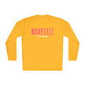 HCKYSZN (All Gas) Long Sleeve Adult Performance Tee - Gold/Peach/White