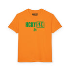 Youth HCKY SZN DryBlend Tee Shirt (Green Logo) - Various Colors
