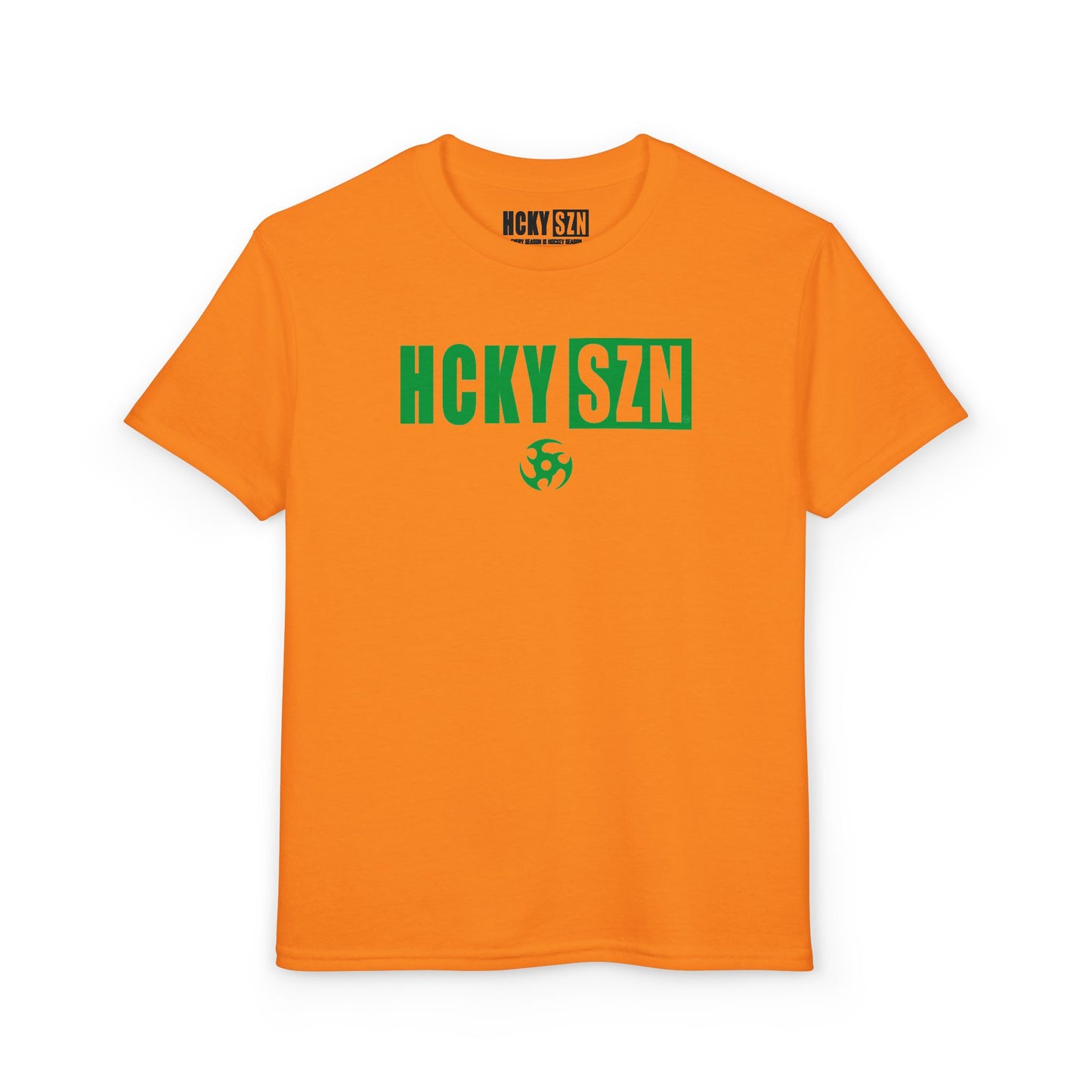 Youth HCKY SZN DryBlend Tee Shirt (Green Logo) - Various Colors