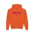 Youth HCKY SZN (Raspberry Logo) Hooded Sweatshirt - Various Colors