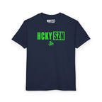 Youth HCKY SZN DryBlend Tee Shirt (Lime Logo) - Various Colors