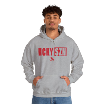 HCKY SZN (Red Logo) Hooded Sweatshirt - Various Colors