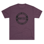 HCKY SZN Circle Logo TriBlend Tee Shirt (Black) - Various Colors