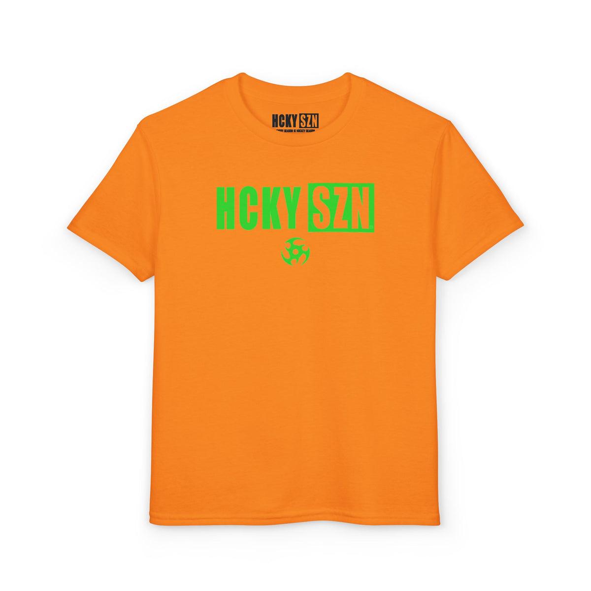 Youth HCKY SZN DryBlend Tee Shirt (Lime Logo) - Various Colors