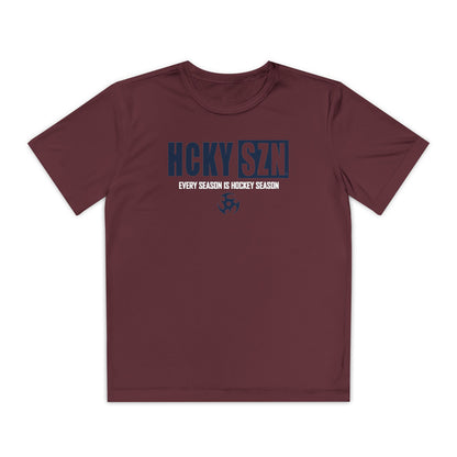 Every Season is HCKY SZN Youth Competitor Tee (Navy Logo) - Various Colors