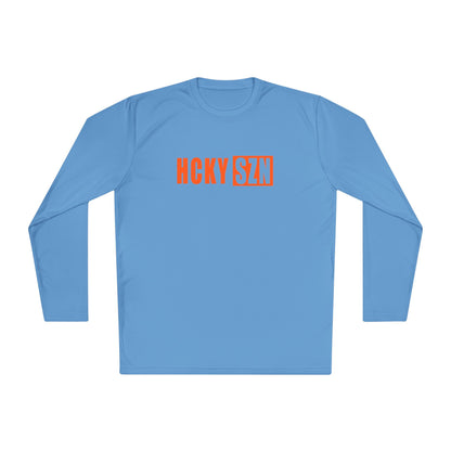 HCKY SZN Performance Long Sleeve Tee (Orange Logo) - Various Colors