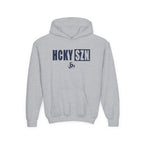 Youth HCKY SZN (Navy Logo) Hooded Sweatshirt - Various Colors