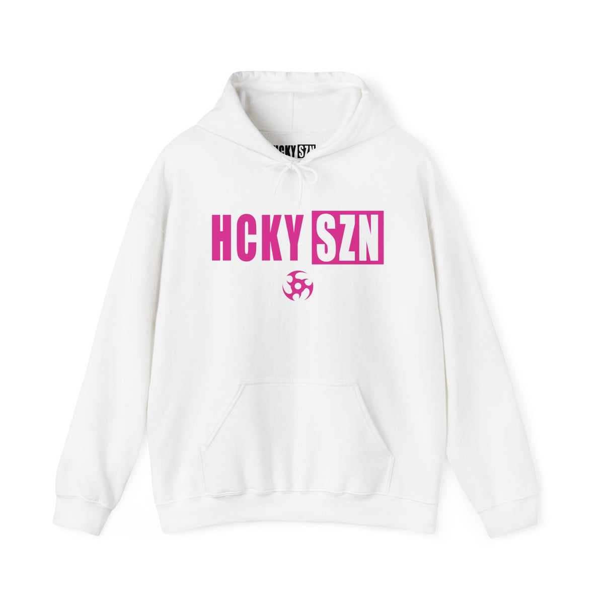 HCKY SZN (Hot Pink Logo) Hooded Sweatshirt - Various Colors
