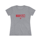Women’s Hockey Vibe Triblend Tee (Red Logo)