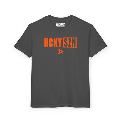 Youth HCKY SZN DryBlend Tee Shirt (Orange Logo) - Various Colors