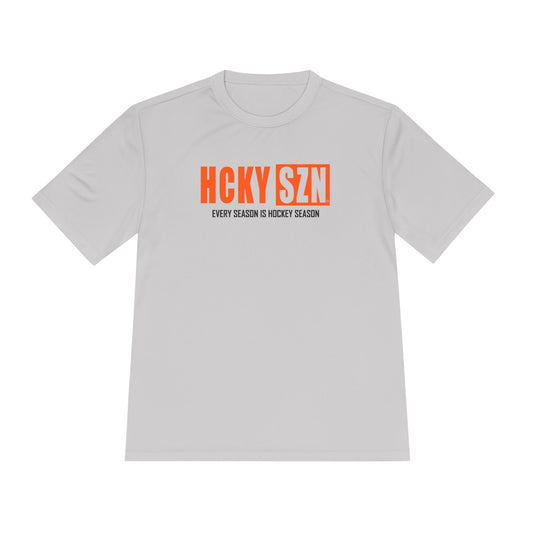 Every Season is HCKY SZN Performance Tee (Orange Logo) - Various Colors
