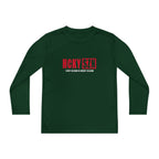 Every Season is HCKY SZN Youth Competitor Long Sleeve Tee (Red Logo) - Various Colors
