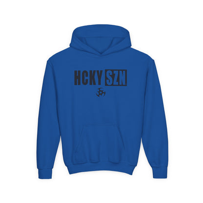 Youth HCKY SZN (Black Logo) Hooded Sweatshirt - Various Colors