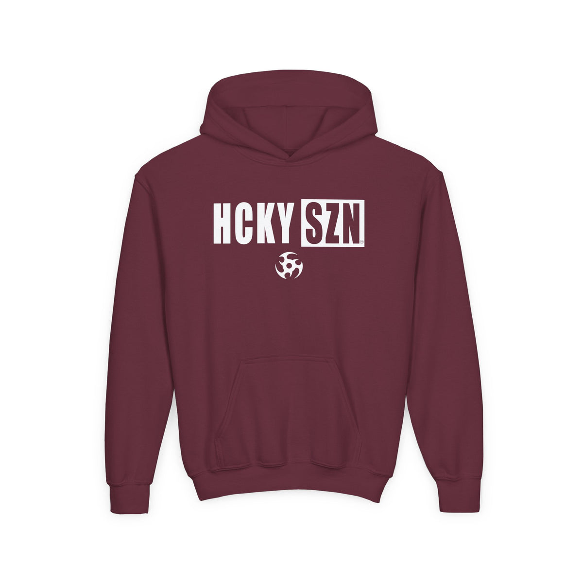 Youth HCKY SZN (White Logo) Hooded Sweatshirt - Various Colors