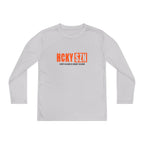 Every Season is HCKY SZN Youth Competitor Long Sleeve Tee (Orange Logo) - Various Colors