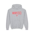 Youth HCKY SZN (Peach Logo) Hooded Sweatshirt - Various Colors