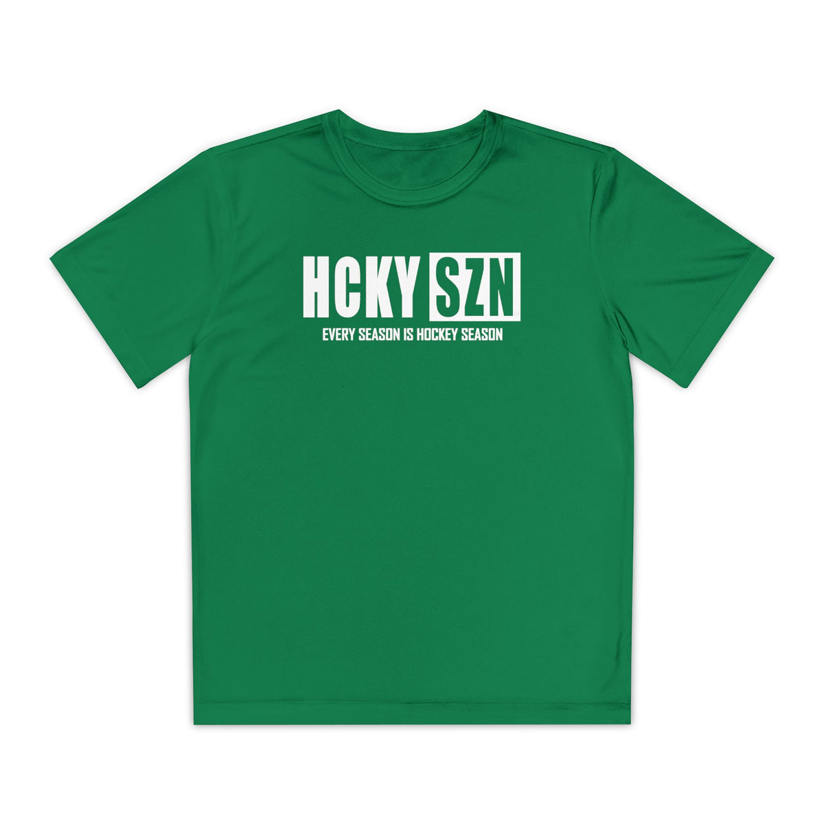 Every Season is HCKYSZN Youth Competitor Tee - White Logo