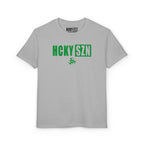 Youth HCKY SZN DryBlend Tee Shirt (Green Logo) - Various Colors