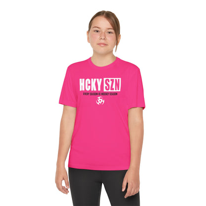 Every Season is HCKY SZN Youth Competitor Tee (White Logo) - Various Colors
