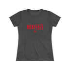 Women’s Hockey Vibe Triblend Tee (Red Logo)