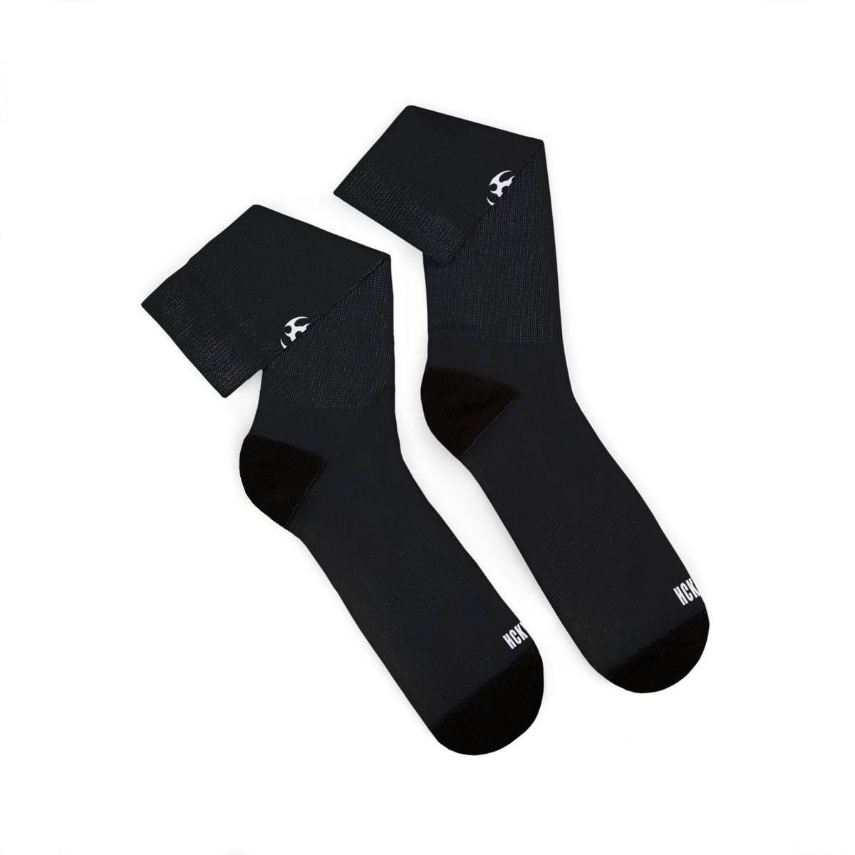 Comfort Crew Fleece Lined Hockey Socks (Black)