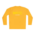 HCKYSZN (All Gas) Long Sleeve Adult Performance Tee - Gold/Yellow/White