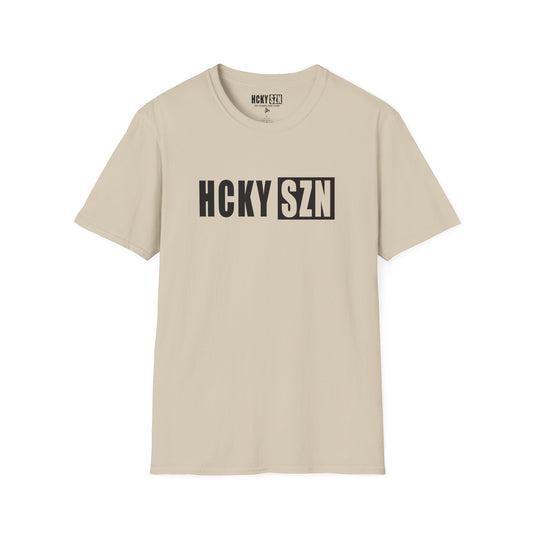 HCKY SZN Softstyle Tee Shirt (Sand)