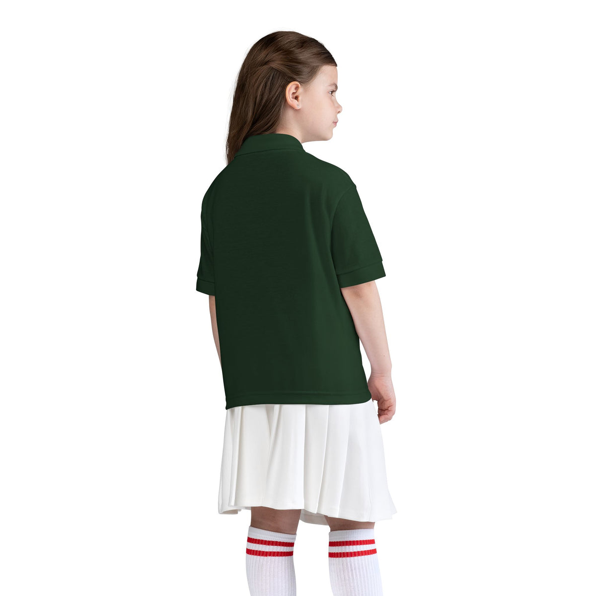 Youth HCKY SZN DryBlend Polo Shirt (Forest)
