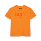 Youth HCKY SZN DryBlend Tee Shirt (Orange Logo) - Various Colors