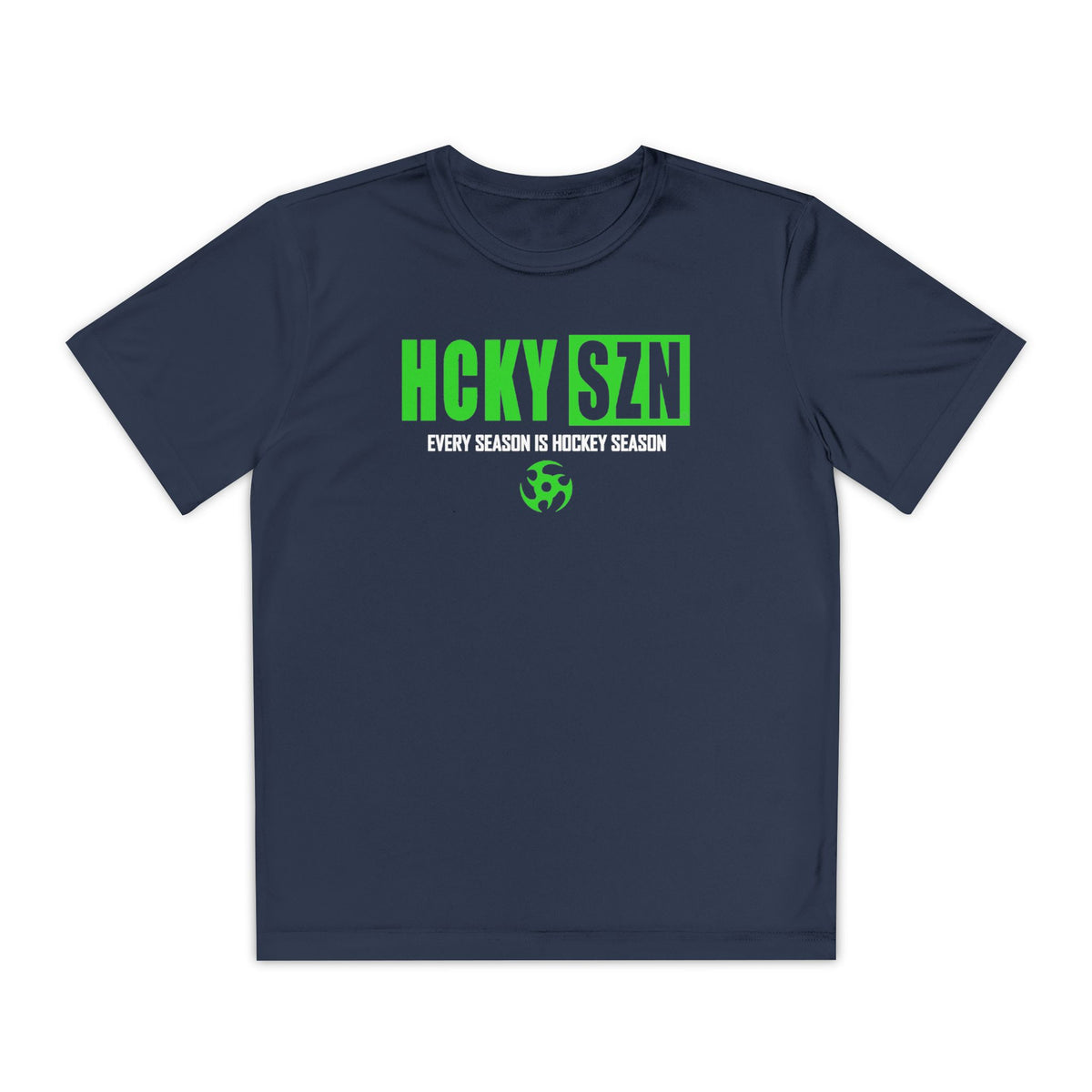 Every Season is HCKY SZN Youth Competitor Tee (Lime Logo) - Various Colors