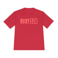 HCKYSZN (Flagship Logo) Adult Performance Tee - Red/Peach
