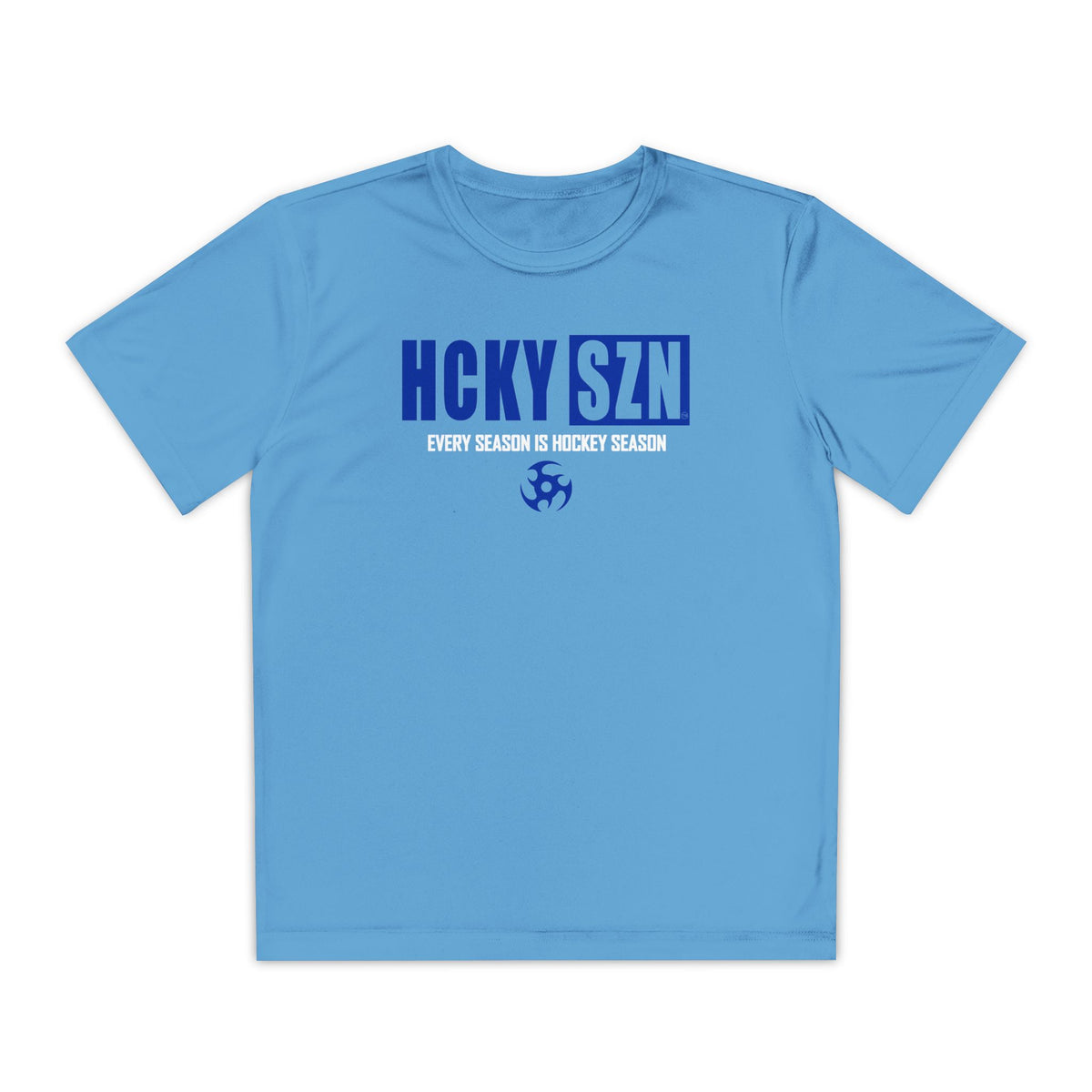 Every Season is HCKYSZN Youth Competitor Tee (Royal Blue Logo) - Various Colors