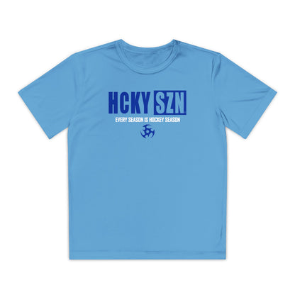 Every Season is HCKYSZN Youth Competitor Tee (Royal Blue Logo) - Various Colors