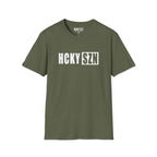 HCKY SZN Softstyle Tee Shirt (Olive Green)