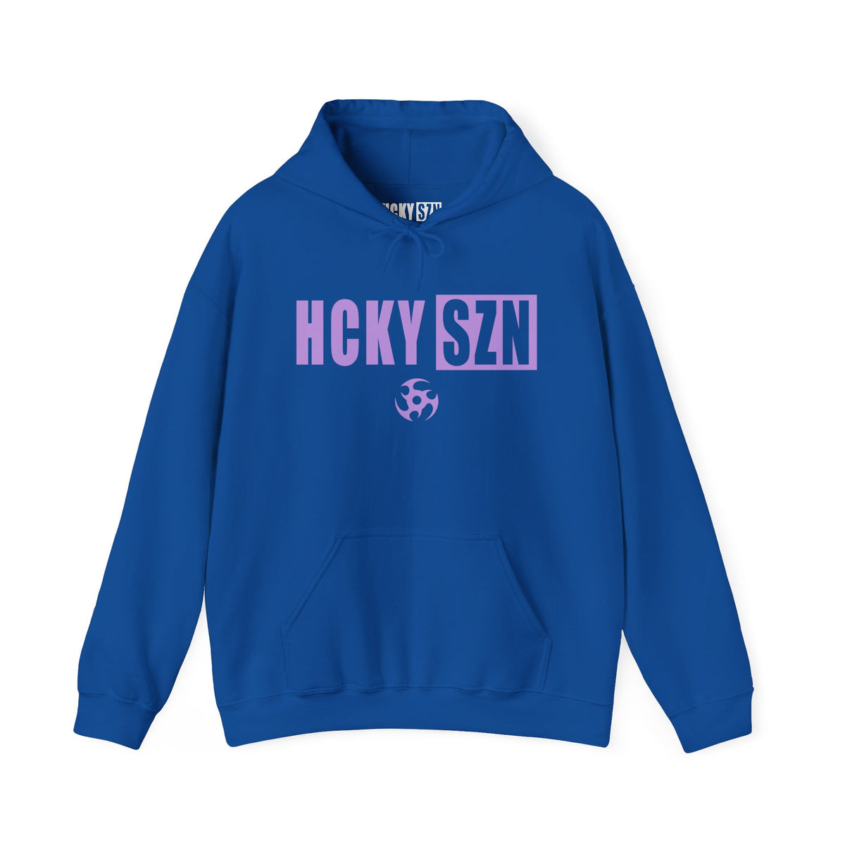HCKY SZN (Lavender Logo) Hooded Sweatshirt - Various Colors