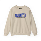HCKY SZN Crewneck Sweatshirt (Royal Blue Logo) - Various Colors