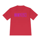 HCKYSZN (Flagship Logo) Adult Performance Tee - Red/Fuchsia