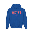 Youth HCKY SZN (Peach Logo) Hooded Sweatshirt - Various Colors