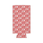 HCKY SZN AOP Slim Can Cooler (Red)