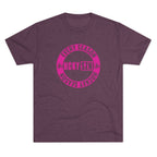 HCKY SZN Circle Logo TriBlend Tee Shirt (Hot Pink) - Various Colors