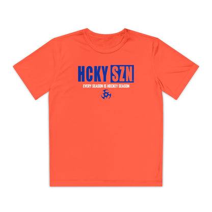 Every Season is HCKYSZN Youth Competitor Tee (Royal Blue Logo) - Various Colors