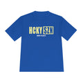 HCKYSZN (Born to Skate) Adult Performance Tee - Royal/Sunflower/White