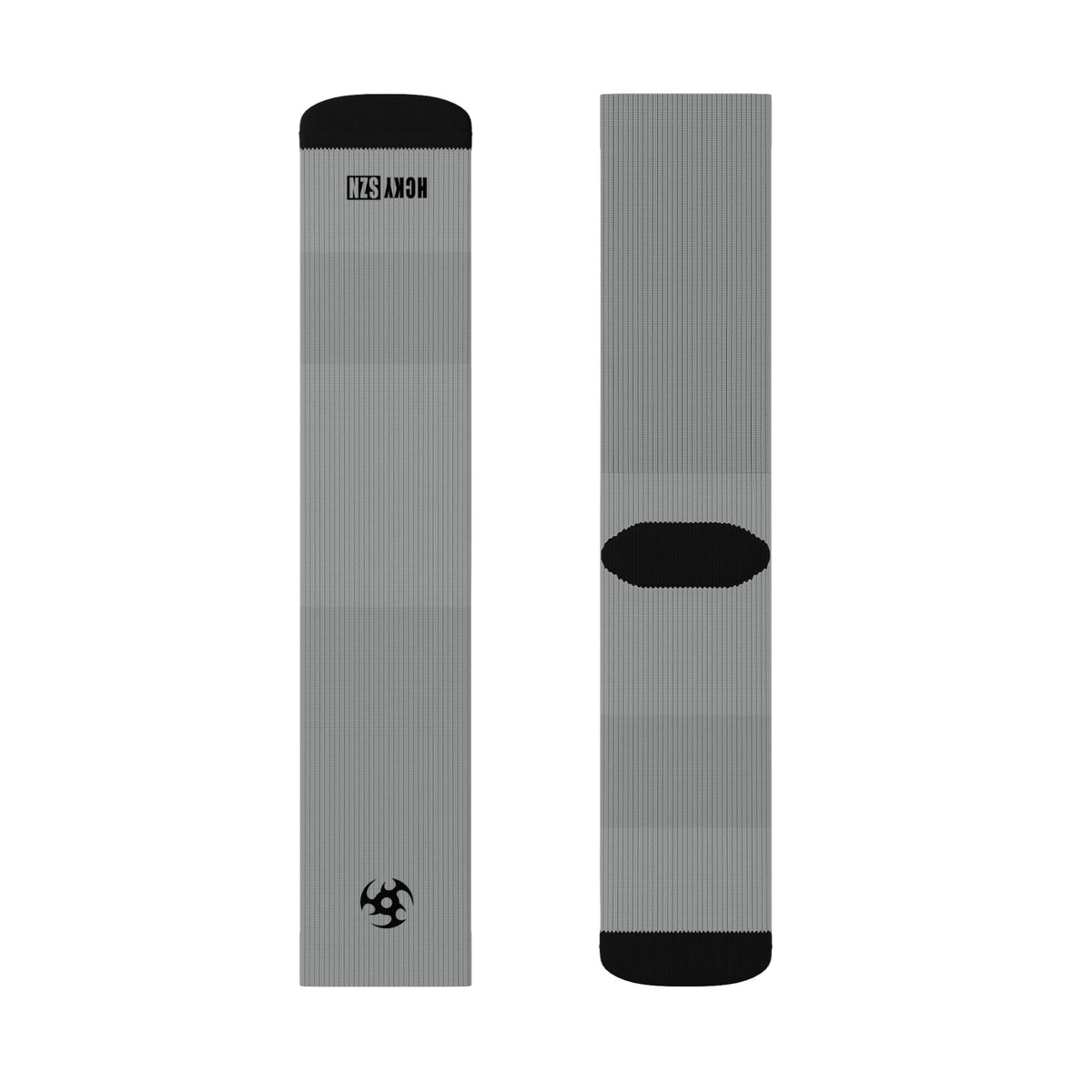 Comfort Crew Fleece Lined Hockey Socks (Grey)